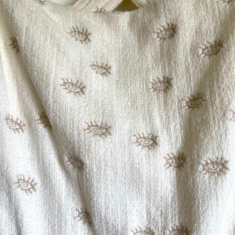Tigerlily Women’s Buchra Crossback Romper in Bone - US 6 - Picture 10 of 13